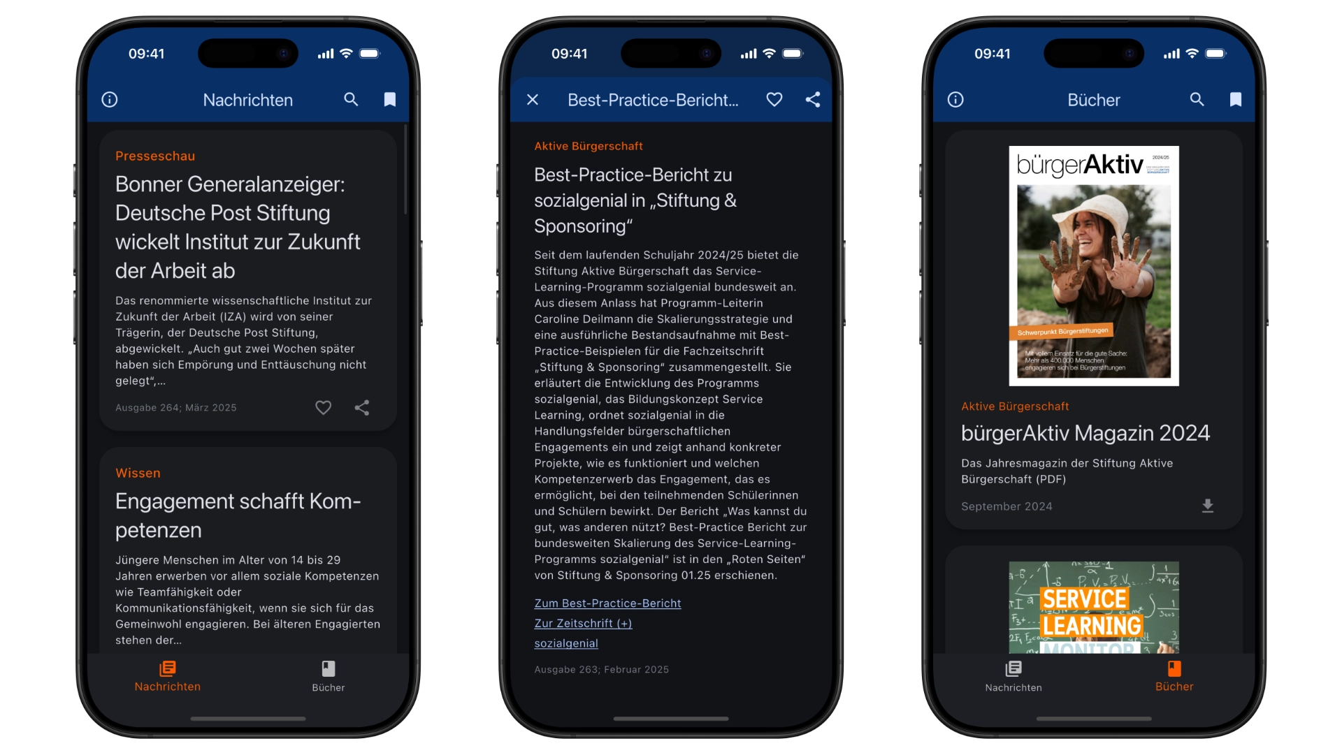 Aktive Bürgerschaft App Screenshot
