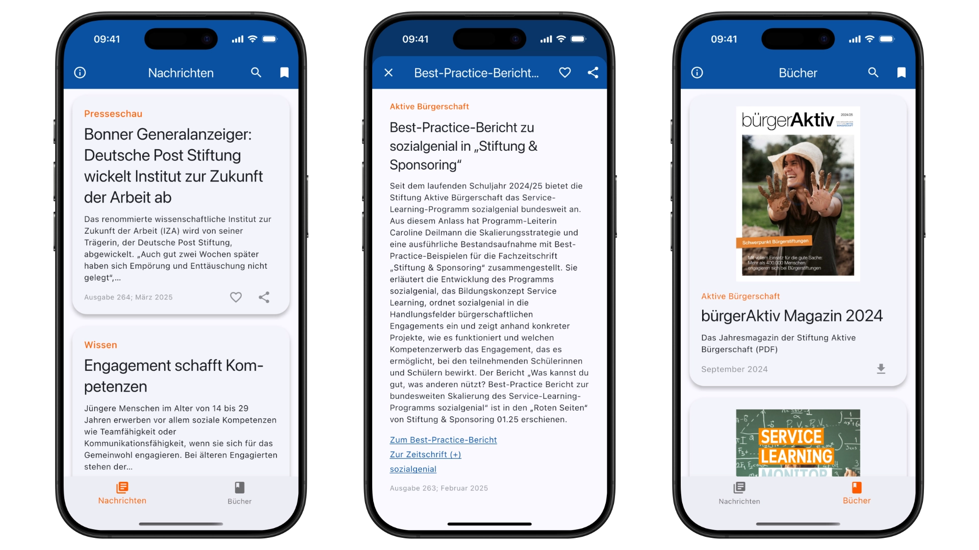 Aktive Bürgerschaft App Screenshot